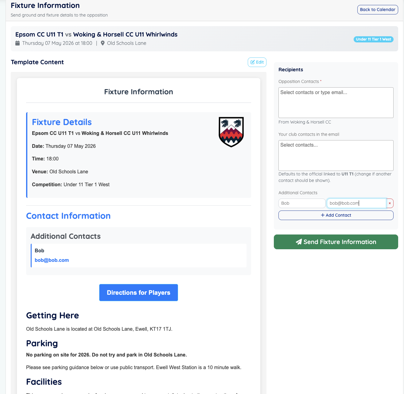Email Tracking Dashboard