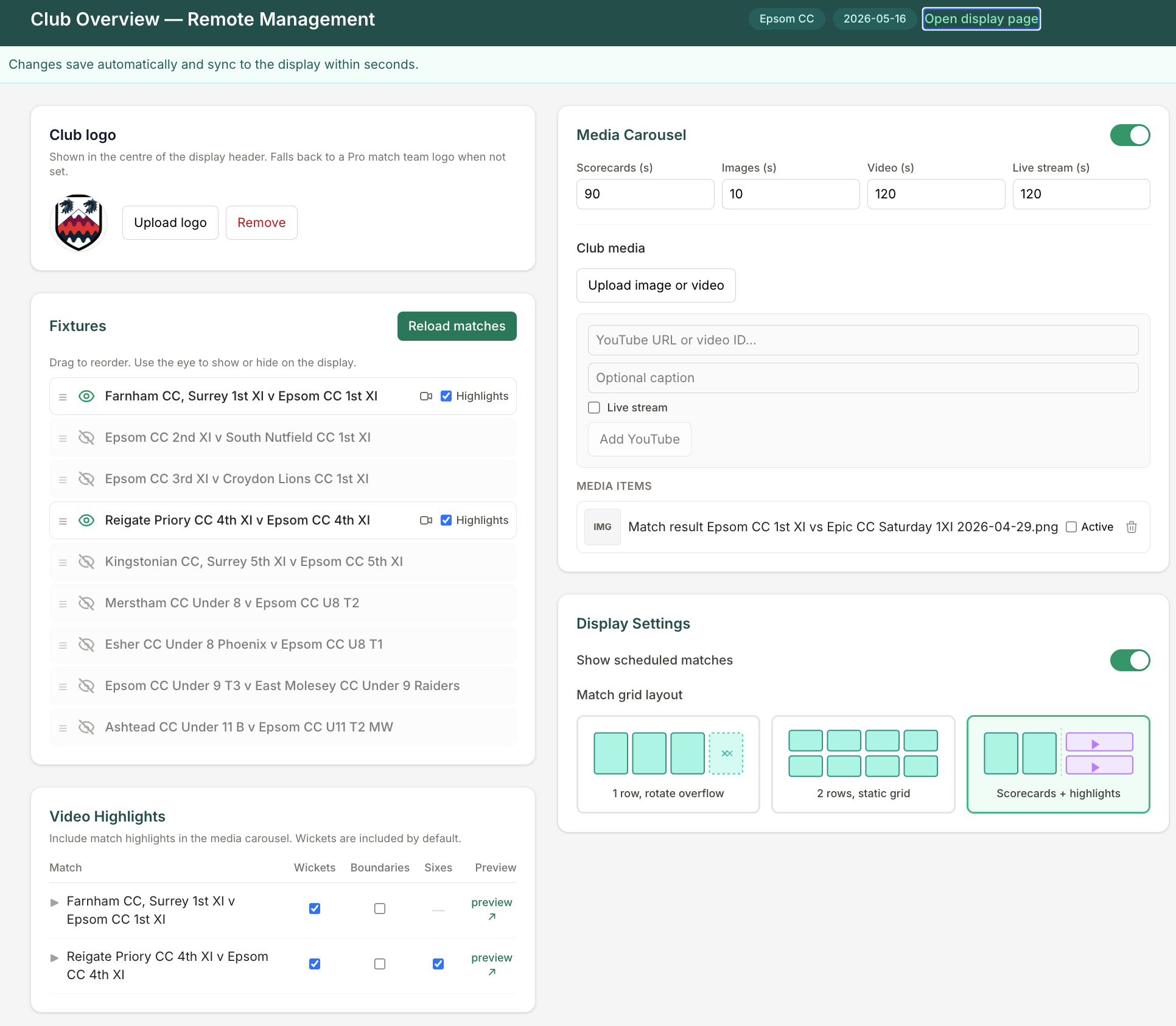 Remote management from your phone
